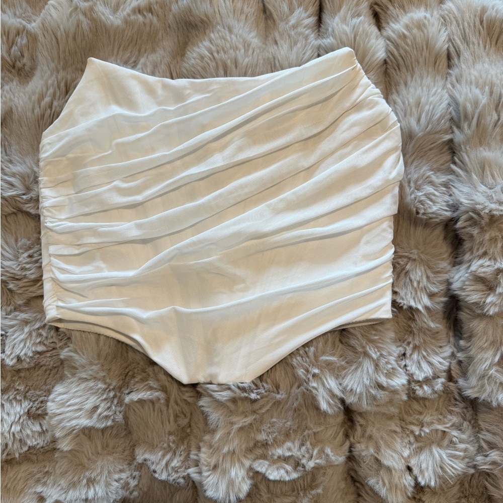 White Corset Top